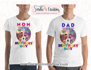 Boy Coco Mom-Dad Shirts