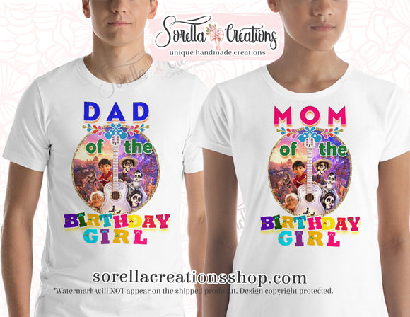 Girl Coco Mom-Dad Shirts
